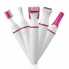 Gdeal 5-In-1 Electric Trimmer for Women Eyebrow Bikini Trimmer Hair Removal  For Women
