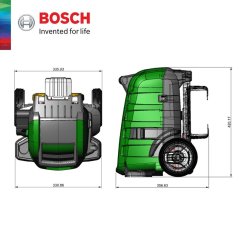 Bosch Universal Aquatak 130 High Pressure Washer - 06008A7BL0