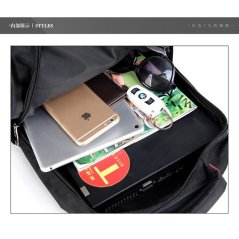 Travel Laptop Backpack by Sky Traveller SKY339 ( Black)