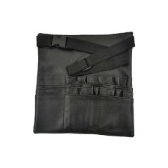 Gdeal PU Leather Travel Makeup Brush Pouch Cosmetic Bag (Black)