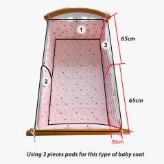 Gdeal Baby Crib Bumper Infant Protector Pad Nursery Bedding (4 Designs)