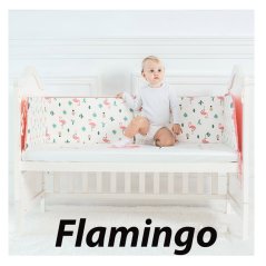 Gdeal Baby Crib Bumper Infant Protector Pad Nursery Bedding (4 Designs)