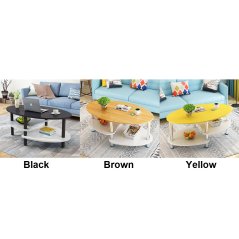 Premier Quality Modern Wooden Coffee Sofa Side Table (3 Colors)