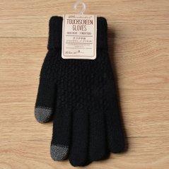 Autumn Winter Girls Full Finger Touch Screen Gloves (4 Colors)