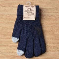 Autumn Winter Girls Full Finger Touch Screen Gloves (4 Colors)
