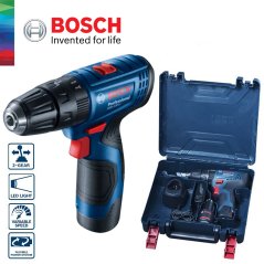Bosch Cordless Power Impact Drill 2 Batteries GSB 120-LI - 06019G81L0