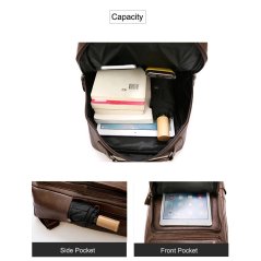 Gdeal Vintage Men Travel Backpack - RYL-286 (3 Colors)