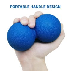 Double Lacrosse Massage Ball Roller Body Exercise Ball (4 Colors)