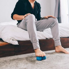 Double Lacrosse Massage Ball Roller Body Exercise Ball (4 Colors)