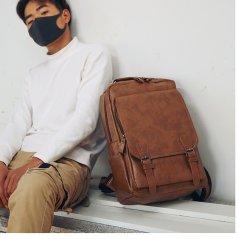 Gdeal Vintage Men Travel Backpack - RYL-286 (3 Colors)