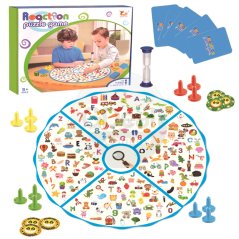 Children Board Game Brain Training Game Reaction Puzzle Board