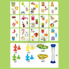 Children Board Game Brain Training Game Reaction Puzzle Board