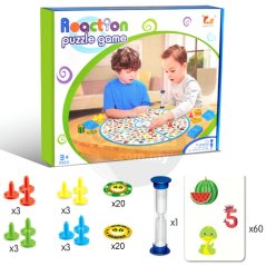 Children Board Game Brain Training Game Reaction Puzzle Board