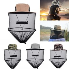 Gdeal Head Face Hat Mosquito Net For Outdoor Fishing (3 Colors)