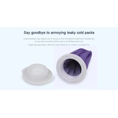 Gdeal Reusable Cooling Bag Injuries Pain Relief First Aid (Purple)