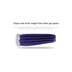 Gdeal Reusable Cooling Bag Injuries Pain Relief First Aid (Purple)