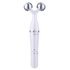 Gdeal 3-In-1 Beauty Slimming Face Massage Tool Facial Beauty Roller Vibration (2 Colors)