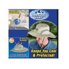 Summer Sunscreen UV Hydro Cooling Bucket Visors Arctic Hat