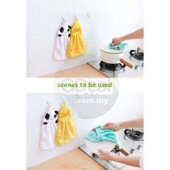Cartoon Animal Design Creative Hanging Hand Towel - 4 Designs