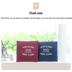 Travel Folding Portable Luggage Clothing Large Storage Bag (4 Colors)