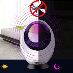 LED USB Household Mosquito Killer Lamp Mosquito Repellent (White)