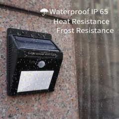 Gdeal Solar Motion  Solar Powered Waterproof Wall Light