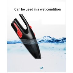 Mini Cordless Vacuum Cleaner for Car Wet and Dry Duster (2 Colors)