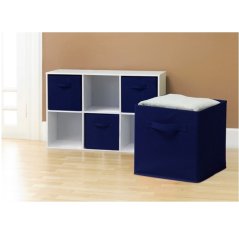 Foldable Storage Box Organizer for Toys Cloths Pants Baby (6 Colors)