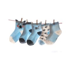 Gdeal Kid Cartoon Cotton Mesh Thin Low Cut Ankle Socks (6 Colors)