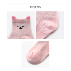 Gdeal Kid Cartoon Cotton Mesh Thin Low Cut Ankle Socks (6 Colors)