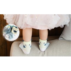 Gdeal Kid Cartoon Cotton Mesh Thin Low Cut Ankle Socks (6 Colors)