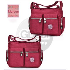 Gdeal Women Single Multi Compartment Cross Body Sling Bag -RYL-262 (4 Colors)