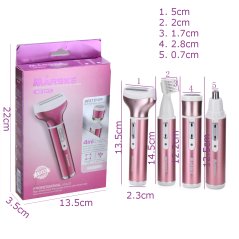 Gdeal Lady Shaver And Nose Trimmer Epilator Machine Beauty Tools (2 Colors)
