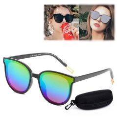 Gdeal Unisex Fashion Sunglasses Color Film with Storage Box (3 Colors)