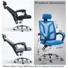 Quality Office Lift Household Staff Member Swivel Chair (2 Colors)