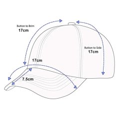 SKY TRAVELLER Low Profile Unisex Baseball Cap SKY325 (Black)