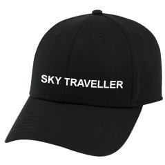 SKY TRAVELLER Low Profile Unisex Baseball Cap SKY325 (Black)