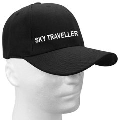 SKY TRAVELLER Low Profile Unisex Baseball Cap SKY325 (Black)