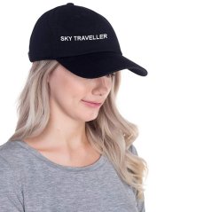 SKY TRAVELLER Low Profile Unisex Baseball Cap SKY325 (Black)