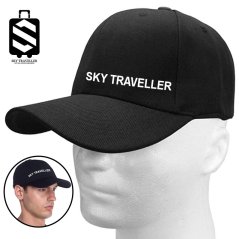 SKY TRAVELLER Low Profile Unisex Baseball Cap SKY325 (Black)