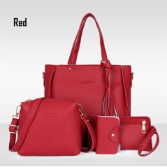 Gdeal Fashion Women Tassel Handbags Single Shoulder Bag Totes Bag - RYL-233 (4 Colors)