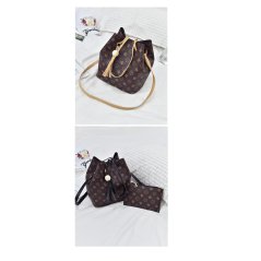Gdeal 2-In-1 Bucket Beg Handbag Bag Sling Purse Bags Pouch - RYL-236 (3 Colors)