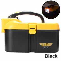 PP Fishing Tool Cabinet with LED Lighting Storage Boxes (2 Colors)