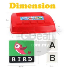 Gdeal Alphabet Letter Word For Kids Preschool Educational Machines Vocabulary Fun Game