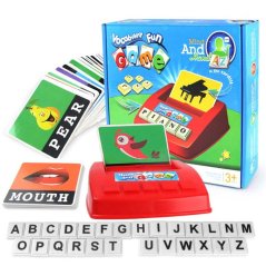 Gdeal Alphabet Letter Word For Kids Preschool Educational Machines Vocabulary Fun Game