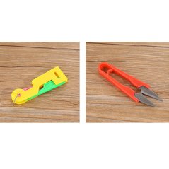 Gdeal Mini Sewing Kit Needle and Thread Sewing Mend Tool (Yellow)