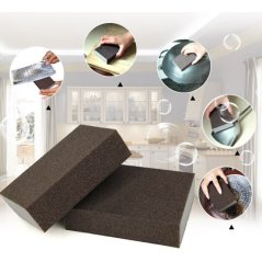 Gdeal Emery Sponge Descaling Cleaning Sponge Bottom Rust Magic
