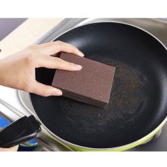 Gdeal Emery Sponge Descaling Cleaning Sponge Bottom Rust Magic