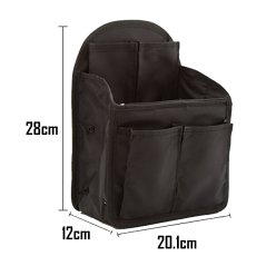 Gdeal Insert Organizer Multi Pocket Laptop Backpack (Black)