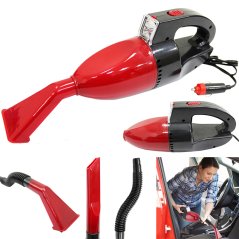 Car Auto Vacuum Cleaner Strong Suction Dust Buster with LED Light